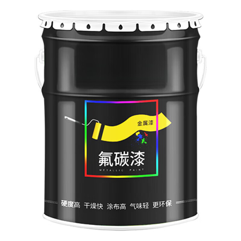 金屬漆鐵藝漆皺紋質感漆盜門鐵欄桿漆機械快干銹錘紋漆 黑色桔紋漆